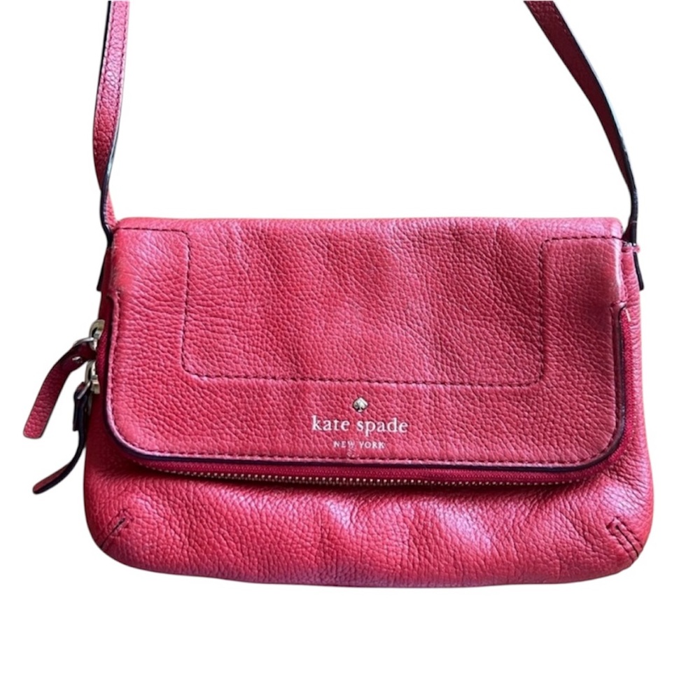 Kate Spade | Mansfield Mariana Foldover Leather Crossbody